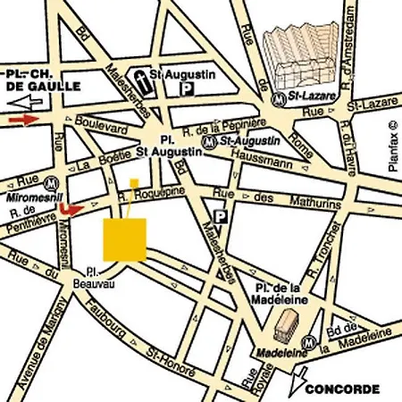Haussmann Saint Augustin Hotel